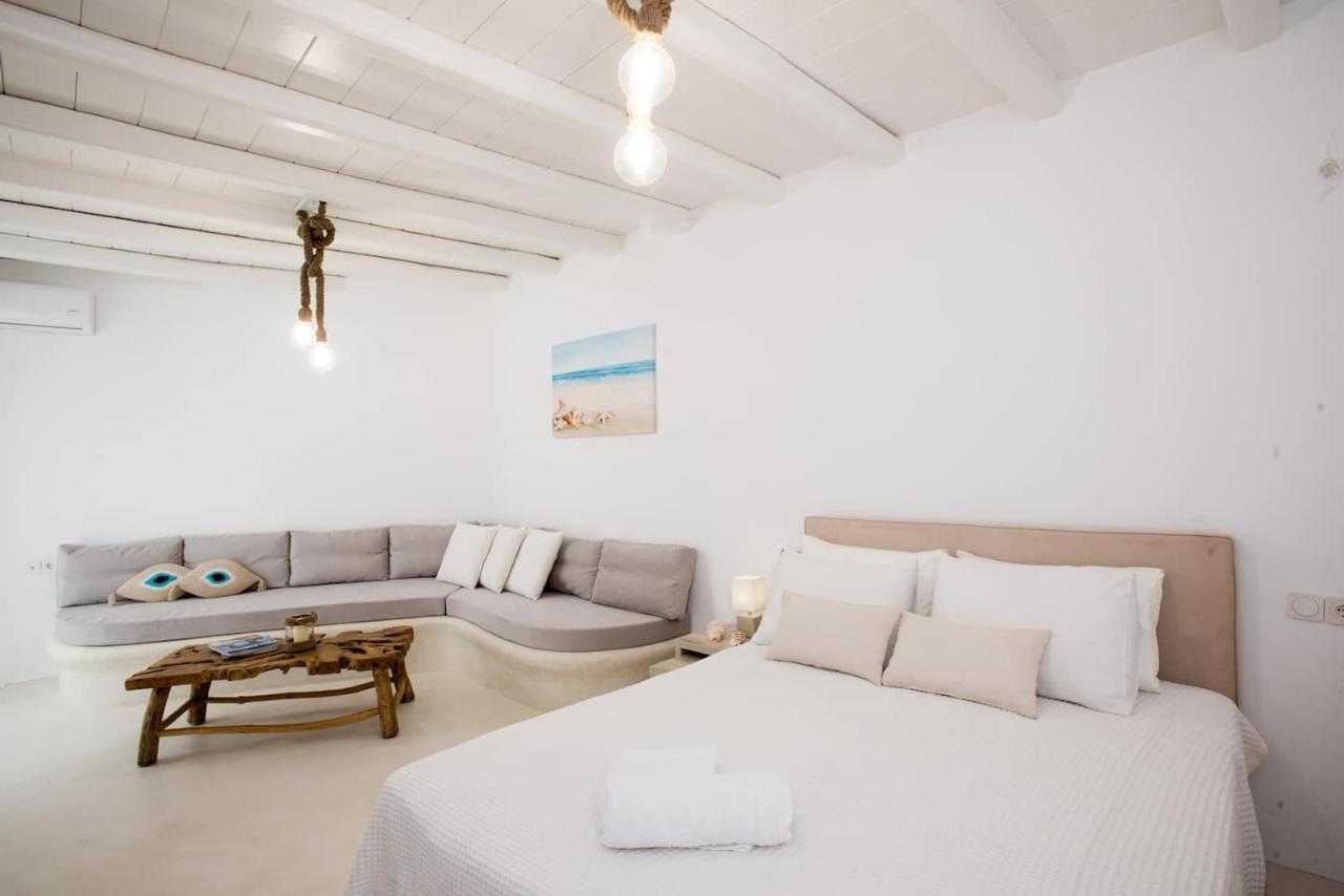 Апартаменти Gorgeous Studio In Cycladic Architecture Overlooking The Aegean Houlakia  Екстер'єр фото