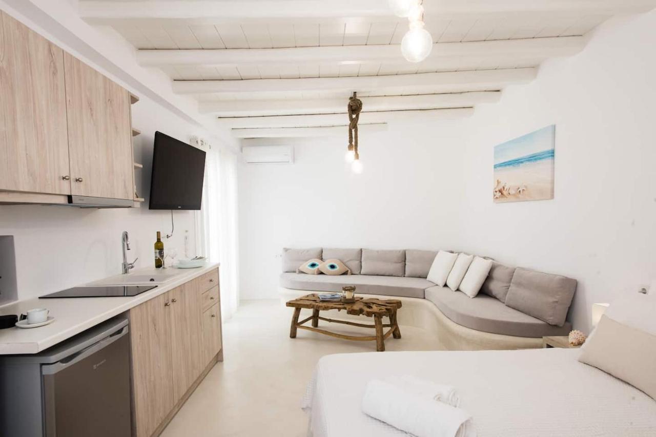 Апартаменти Gorgeous Studio In Cycladic Architecture Overlooking The Aegean Houlakia  Екстер'єр фото